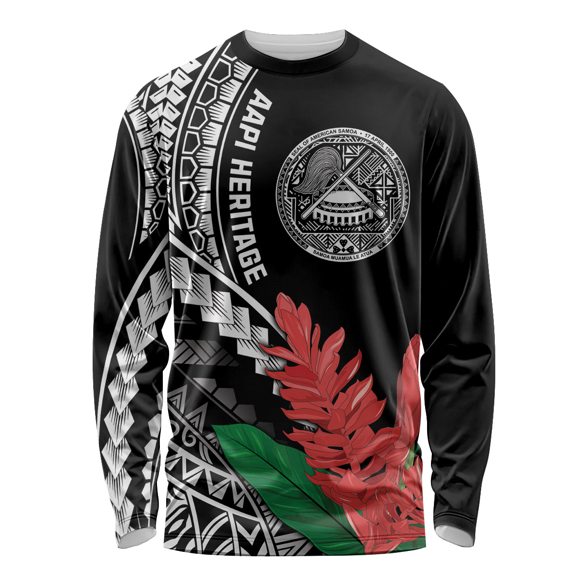 AAPI Heritage Month Long Sleeve Shirt Samoa Teuila