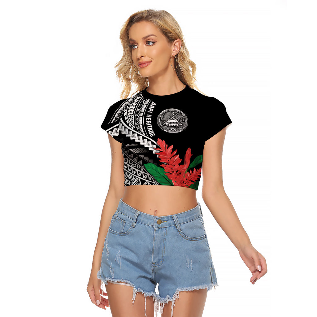 AAPI Heritage Month Raglan Cropped T Shirt Samoa Teuila