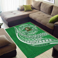 Tonga Liahona High School Personalized Area Rug Ngatu Tokelaufeletoa Motifs