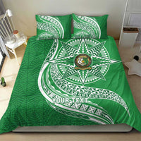 Tonga Liahona High School Personalized Bedding Set Ngatu Tokelaufeletoa Motifs