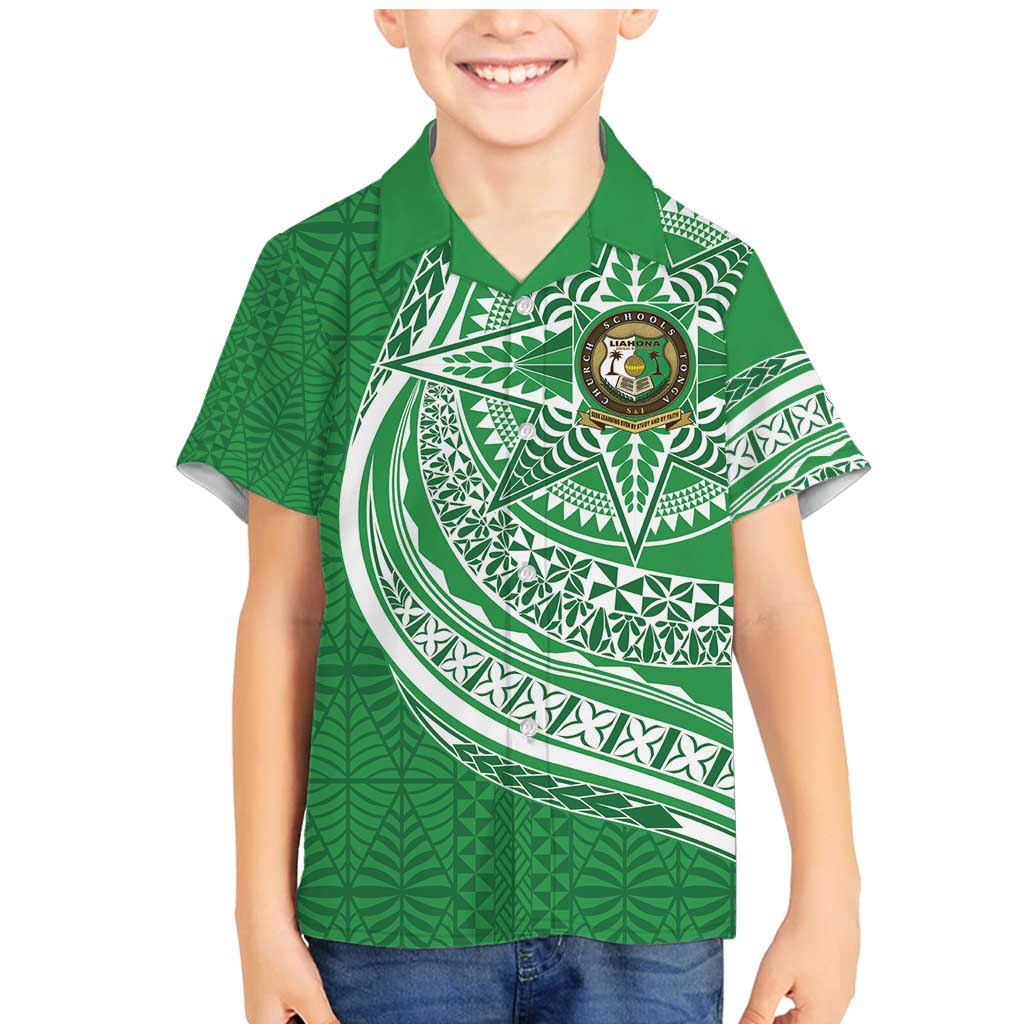 Tonga Liahona High School Personalized Family Matching Mermaid Dress and Hawaiian Shirt Ngatu Tokelaufeletoa Motifs