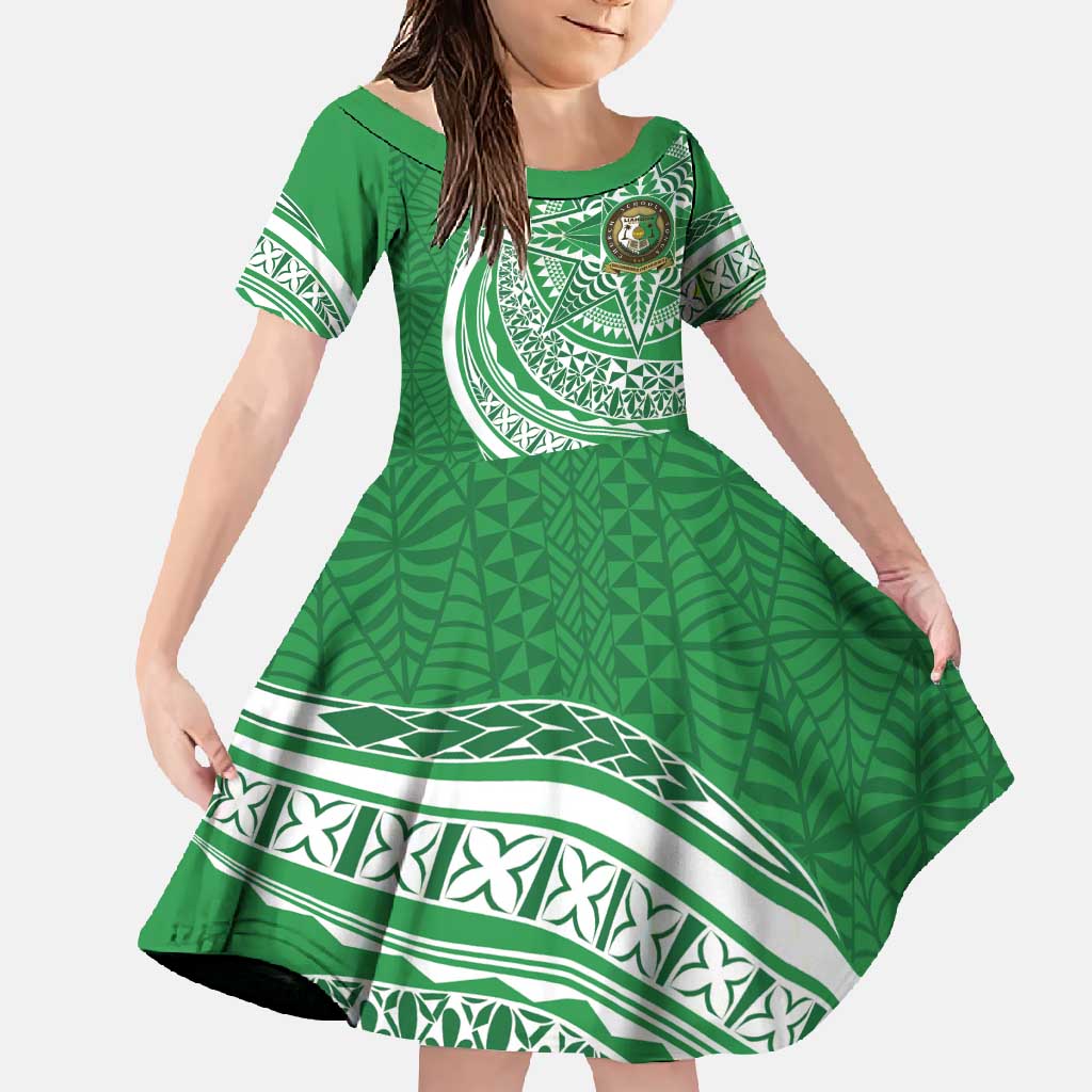 Tonga Liahona High School Personalized Family Matching Off Shoulder Maxi Dress and Hawaiian Shirt Ngatu Tokelaufeletoa Motifs