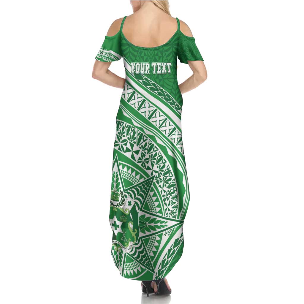 Tonga Liahona High School Personalized Family Matching Summer Maxi Dress and Hawaiian Shirt Ngatu Tokelaufeletoa Motifs