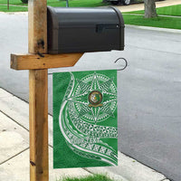 Tonga Liahona High School Personalized Garden Flag Ngatu Tokelaufeletoa Motifs