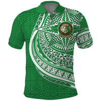 Tonga Liahona High School Personalized Polo Shirt Ngatu Tokelaufeletoa Motifs