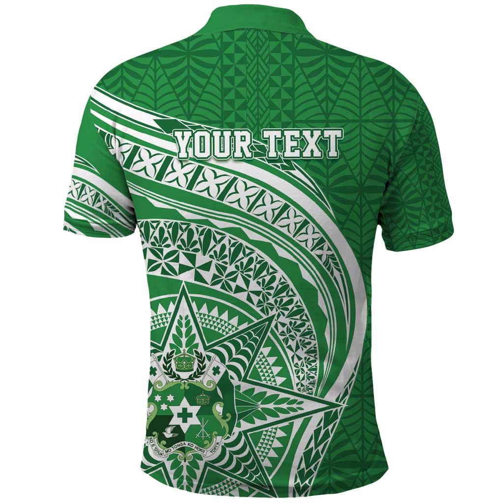 Tonga Liahona High School Personalized Polo Shirt Ngatu Tokelaufeletoa Motifs