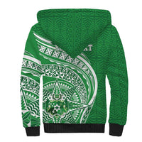 Tonga Liahona High School Personalized Sherpa Hoodie Ngatu Tokelaufeletoa Motifs