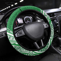 Tonga Liahona High School Steering Wheel Cover Ngatu Tokelaufeletoa Motifs