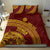 Tonga High School Bedding Set THS Anniversary Ngatu Motif