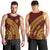 Tonga High School Men Tank Top THS Anniversary Ngatu Motif