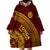 Tonga High School Wearable Blanket Hoodie THS Anniversary Ngatu Motif