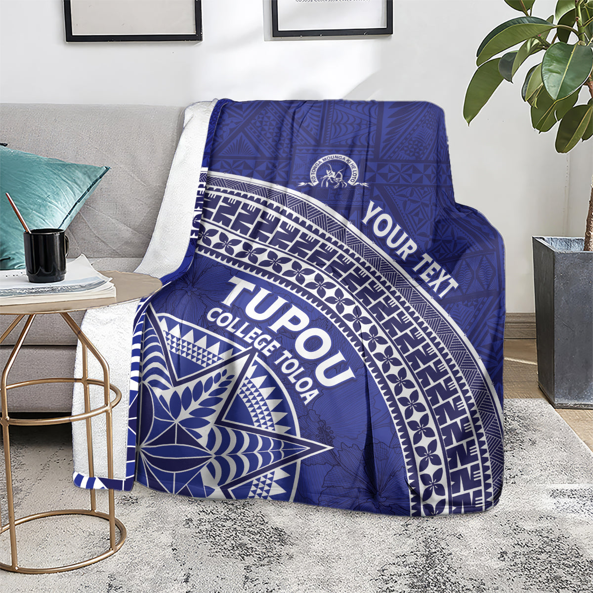 Tupou College Toloa Blanket Ngatu Tapa Mix Style LT7 - Polynesian Pride