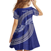 Tupou College Toloa Family Matching Off Shoulder Short Dress and Hawaiian Shirt Ngatu Tapa Mix Style LT7 - Polynesian Pride