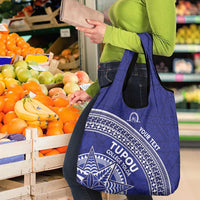 Tupou College Toloa Grocery Bag Ngatu Tapa Mix Style LT7 - Polynesian Pride
