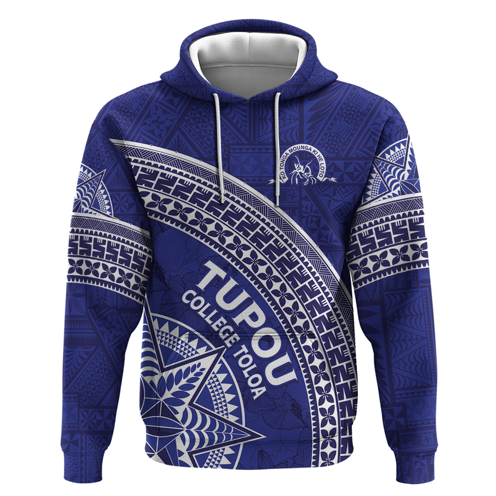 Tupou College Toloa Hoodie Ngatu Tapa Mix Style