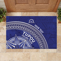 Tupou College Toloa Rubber Doormat Ngatu Tapa Mix Style LT7 - Polynesian Pride