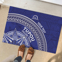 Tupou College Toloa Rubber Doormat Ngatu Tapa Mix Style LT7 - Polynesian Pride