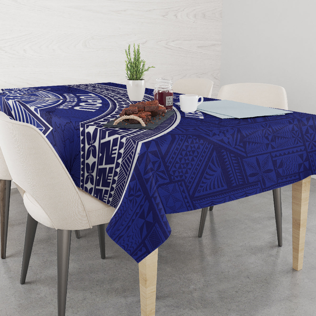 Tupou College Toloa Tablecloth Ngatu Tapa Mix Style LT7 - Polynesian Pride