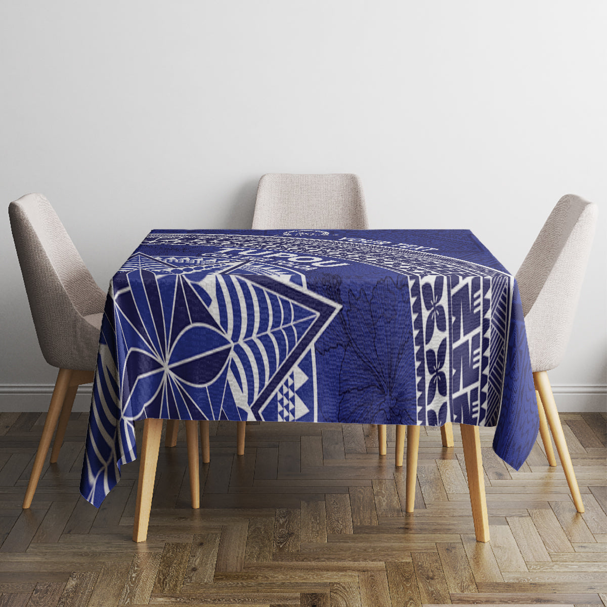 Tupou College Toloa Tablecloth Ngatu Tapa Mix Style LT7 - Polynesian Pride