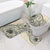 Aloha Hawaii Tapa Bathroom Set Summer Green Hawaiian Ipu - Polynesian Pride