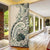 Aloha Hawaii Tapa Door Cover Summer Green Hawaiian Ipu - Polynesian Pride