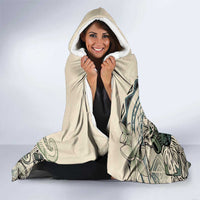 Aloha Hawaii Tapa Hooded Blanket Summer Green Hawaiian Ipu - Polynesian Pride