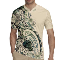 Aloha Hawaii Tapa Rugby Jersey Summer Green Hawaiian Ipu LT7 - Polynesian Pride