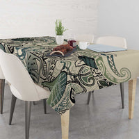 Aloha Hawaii Tapa Tablecloth Summer Green Hawaiian Ipu LT7 - Polynesian Pride