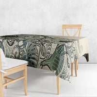 Aloha Hawaii Tapa Tablecloth Summer Green Hawaiian Ipu LT7 - Polynesian Pride