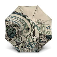 Aloha Hawaii Tapa Umbrella Summer Green Hawaiian Ipu - Polynesian Pride