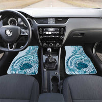 Aloha Hawaii Tapa Car Mats Cool Turquoise Hawaiian Ipu - Polynesian Pride
