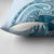 Aloha Hawaii Tapa Pillow Cover Cool Turquoise Hawaiian Ipu - Polynesian Pride