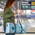 Aloha Hawaii Tapa Travel Bag Cool Turquoise Hawaiian Ipu - Polynesian Pride