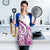 Aloha Hawaii Tapa Apron Vibrant Fuchsia Hawaiian Ipu - Polynesian Pride