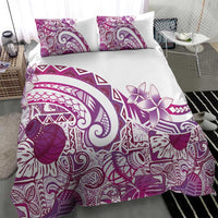 Aloha Hawaii Tapa Bedding Set Vibrant Fuchsia Hawaiian Ipu - Polynesian Pride