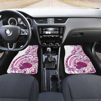 Aloha Hawaii Tapa Car Mats Vibrant Fuchsia Hawaiian Ipu - Polynesian Pride