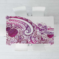 Aloha Hawaii Tapa Tablecloth Vibrant Fuchsia Hawaiian Ipu LT7 Fuchsia - Polynesian Pride