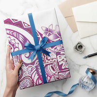 Aloha Hawaii Tapa Wrapping Paper Vibrant Fuchsia Hawaiian Ipu LT7 - Polynesian Pride