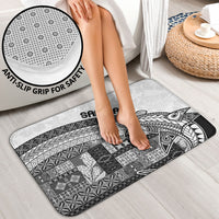 Samoa Mamanu Siapo Classic Black Bathroom Set Tatau Malie