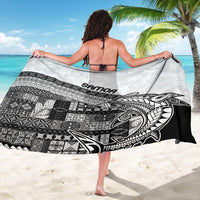 Samoa Mamanu Siapo Classic Black Sarong Tatau Malie