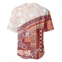 Samoa Mamanu Siapo Crimson Baseball Jersey Tatau Malie