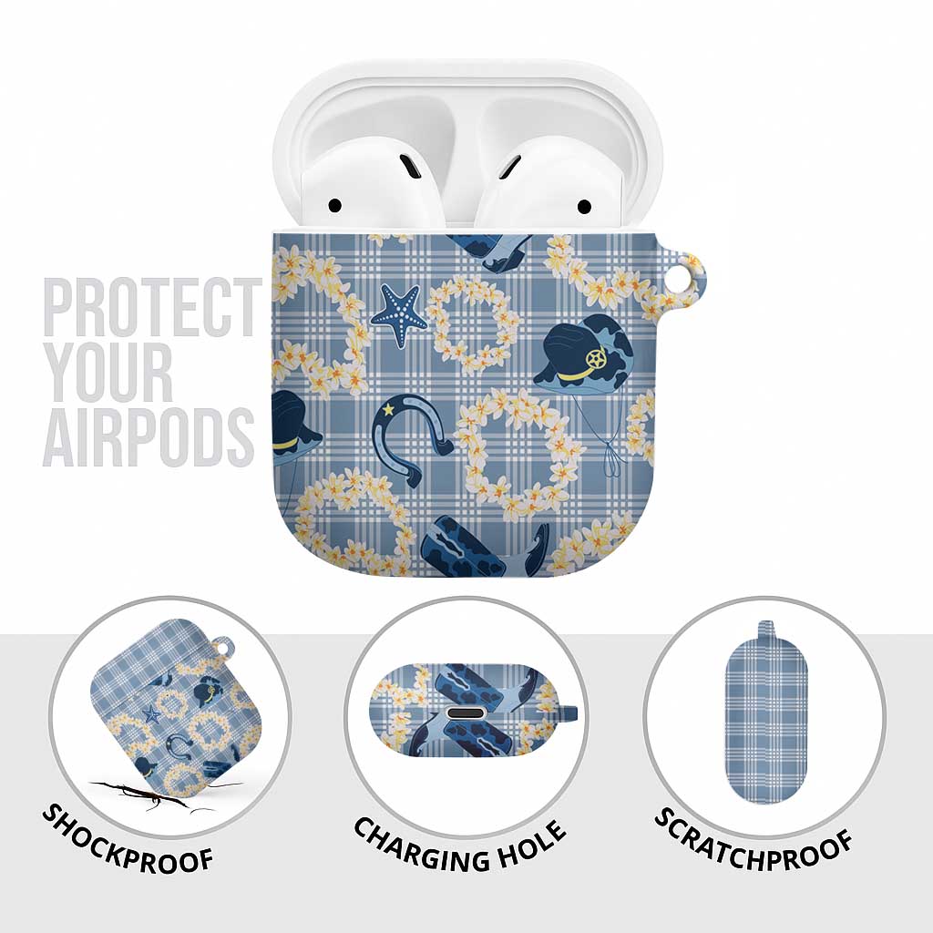 Aloha Hawaii Paniolo Jeans Palaka AirPods Case Coastal Rodeo LT7 - Polynesian Pride