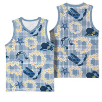 Aloha Hawaii Paniolo Jeans Palaka Basketball Jersey Coastal Rodeo LT7 - Polynesian Pride