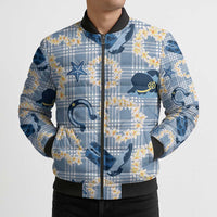 Aloha Hawaii Paniolo Jeans Palaka Bomber Puffer Jacket Coastal Rodeo LT7 - Polynesian Pride