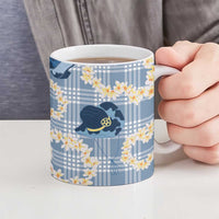 Aloha Hawaii Paniolo Jeans Palaka Ceramic Mug Coastal Rodeo - Polynesian Pride