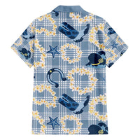 Aloha Hawaii Paniolo Jeans Palaka Family Matching Puletasi and Hawaiian Shirt Coastal Rodeo - Polynesian Pride