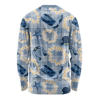 Aloha Hawaii Paniolo Jeans Palaka Long Sleeve Shirt Coastal Rodeo LT7 - Polynesian Pride