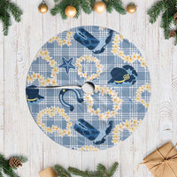Aloha Hawaii Paniolo Jeans Palaka Tree Skirt Coastal Rodeo LT7 Casual Pastel Blue - Polynesian Pride