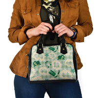 Aloha Hawaii Paniolo Mint Palaka Shoulder Handbag Coastal Rodeo - Polynesian Pride