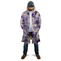 Aloha Hawaii Paniolo Lavender Palaka Cloak Coastal Rodeo - Polynesian Pride